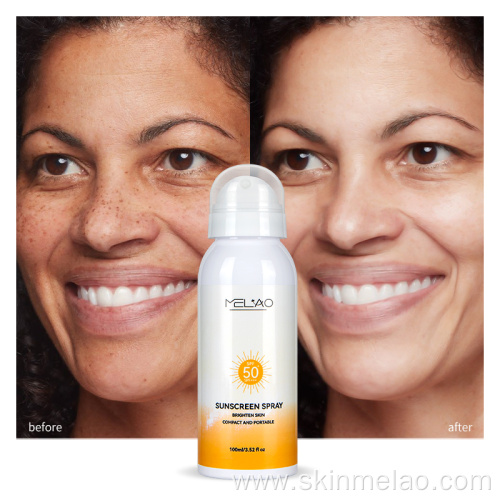 Brightening Spf 50 Whitening Sunscreen Spray